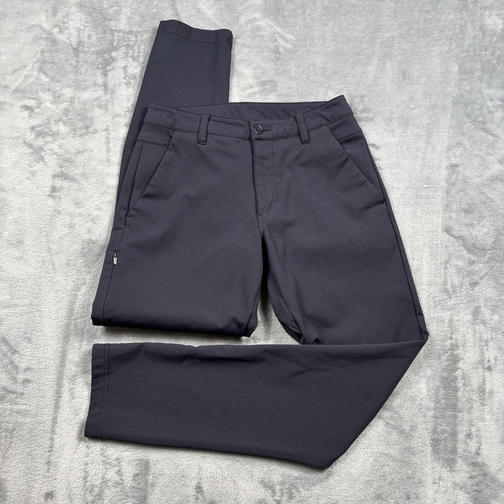 BYLT Premium Basics Everyday Pant 2.0 Slim Fit Navy Blue Men's 28x29